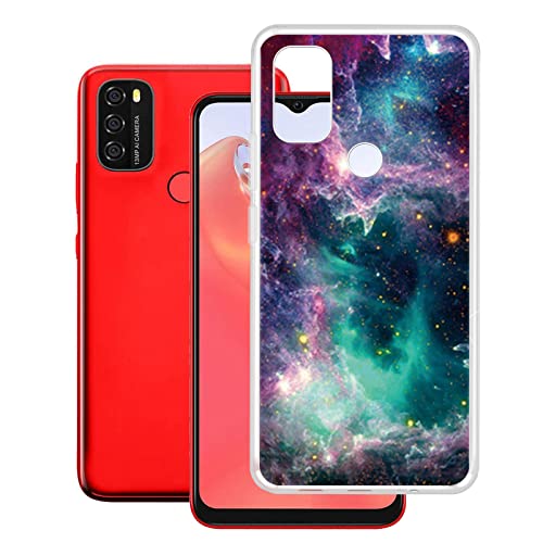 AQGG Hülle für Blackview A70 Pro (6.52 Zoll) Transparente TPU Weich Silikon Handyhülle Schutzhülle Stoßkasten Schale Case Bumper Slimcase Etui Tasche Anti Kratzer - WMA33 von AQGG