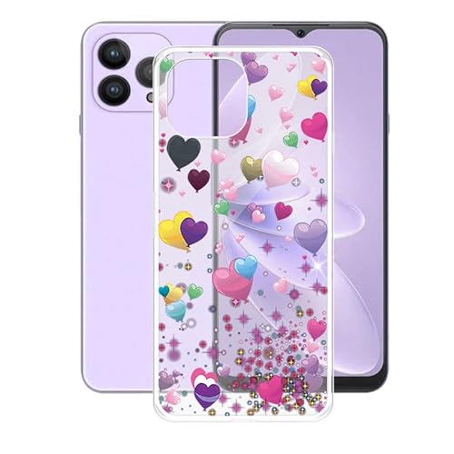 AQGG Hülle für Cubot P80 (6.58 Zoll) Hüllen Schutzhülle Tasche handyhülle Stoßkasten Schale Phone Case Transparente TPU Weich Silikon Cases -Ball von AQGG