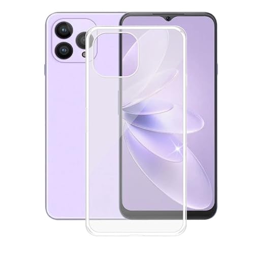 AQGG Hülle für Cubot P80 (6.58 Zoll) Hüllen Schutzhülle Tasche handyhülle Stoßkasten Schale Phone Case Transparente TPU Weich Silikon Cases -Clear von AQGG