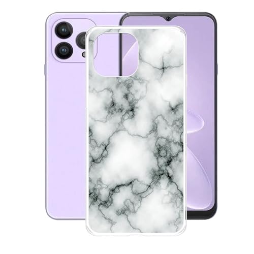 AQGG Hülle für Cubot P80 (6.58 Zoll) Hüllen Schutzhülle Tasche handyhülle Stoßkasten Schale Phone Case Transparente TPU Weich Silikon Cases -Marmor von AQGG