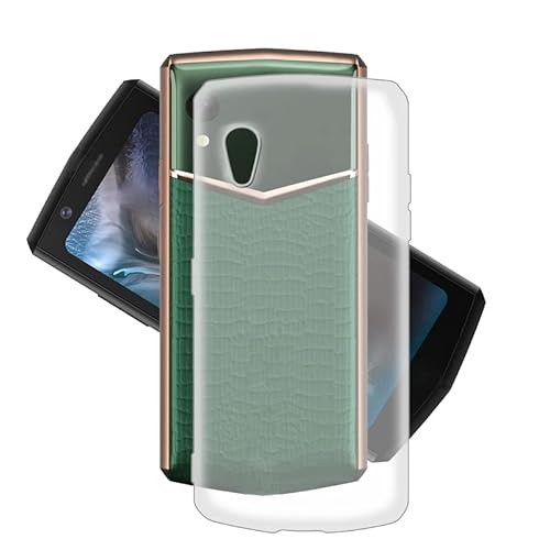 AQGG Hülle für Cubot Pocket 3 (4.50 Zoll) Hüllen Schutzhülle Tasche handyhülle Stoßkasten Schale Phone Case Transparente TPU Weich Silikon Cases von AQGG