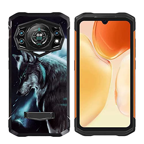 AQGG Hülle für Doogee S98 (6.30 Zoll) Black TPU Weich Silikon Handyhülle Schutzhülle Stoßkasten Schale Case Bumper Slimcase Etui Tasche Anti Kratzer-WMA16 von AQGG