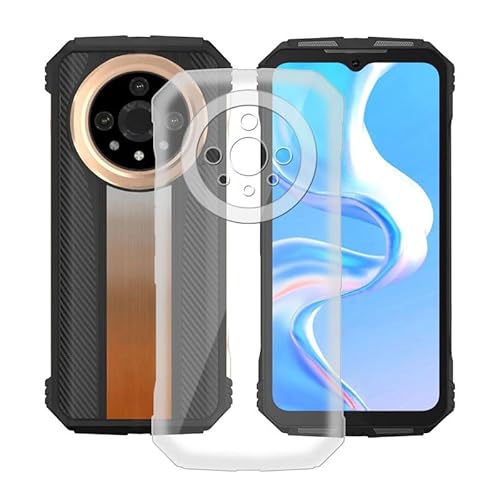 AQGG Hülle für Doogee V31GT (6.58") Hüllen Schutzhülle Tasche Handyhülle Stoßkasten Schale Phone Case Transparente TPU Weich Silikon Cases - Clear von AQGG