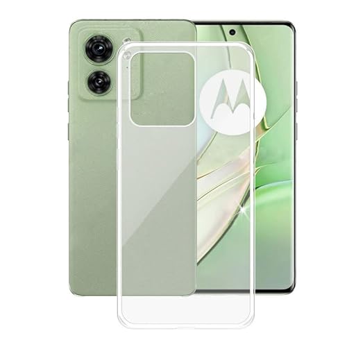 AQGG Hülle für Motorola Edge 40 (6.55 Zoll) Hüllen Schutzhülle Tasche handyhülle Stoßkasten Schale Phone Case Transparente TPU Weich Silikon Cases von AQGG