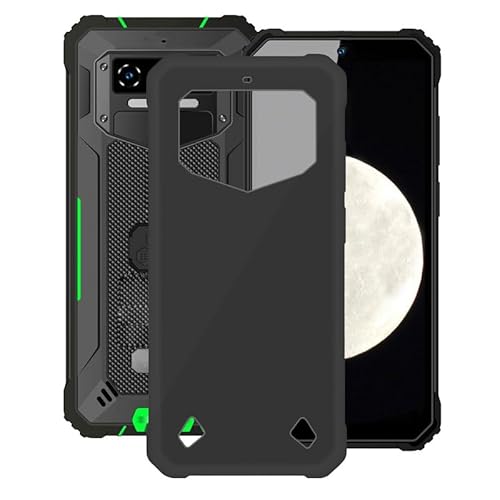 AQGG Hülle für Oukitel WP23 Pro (6.52") Hüllen Schutzhülle Tasche Handyhülle Stoßkasten Schale Phone Case Black TPU Weich Silikon Cases von AQGG