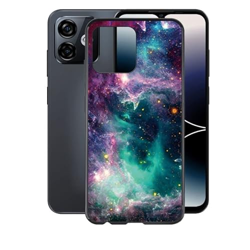 AQGG Hülle für Ulefone Note 16 Pro (6.52") Hüllen Schutzhülle Tasche handyhülle Stoßkasten Schale Phone Case Black TPU Weich Silikon Cases -Romanze A von AQGG