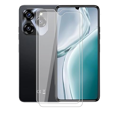 AQGGESH 2 Stück Schutzfolie für Oukitel C50 5G (6.80") Displayschutzfolie, 9H Härte Folie HD Klar Schutzglas, Kratzfestnzer Anti-Bläschen gehärtetes Glas Schutz Screen von AQGGESH