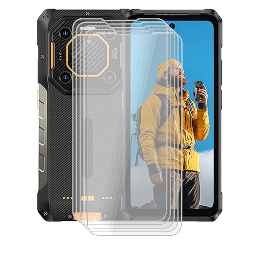 AQGGESH 5 Stück Schutzfolie für Ulefone Armor 26 Ultra (6.78") Displayschutzfolie, 9H Härte Folie HD Klar Schutzglas, Kratzfestnzer Anti-Bläschen gehärtetes Glas Schutz Screen von AQGGESH