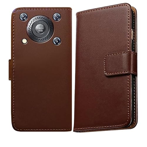 AQGGESH Handyhülle für Oukitel WP36 (6.52"), Hülle Wallet Leder Kartenfach Standfunktion Schutzhülle Flip Case Leder Tasche Schutzhülle für Oukitel WP36 - Brown von AQGGESH