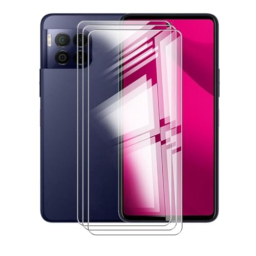 AQGGESH für T-Mobile T Phone 2 Pro 5G (6.80") Gehärtetes Glas (3 Sätze), 9H Härte Displayschutzfolie, Anti-Kratzen Anti-Fingerprint Gehärtetes Glasschutzglas Gehärtete Folie von AQGGESH
