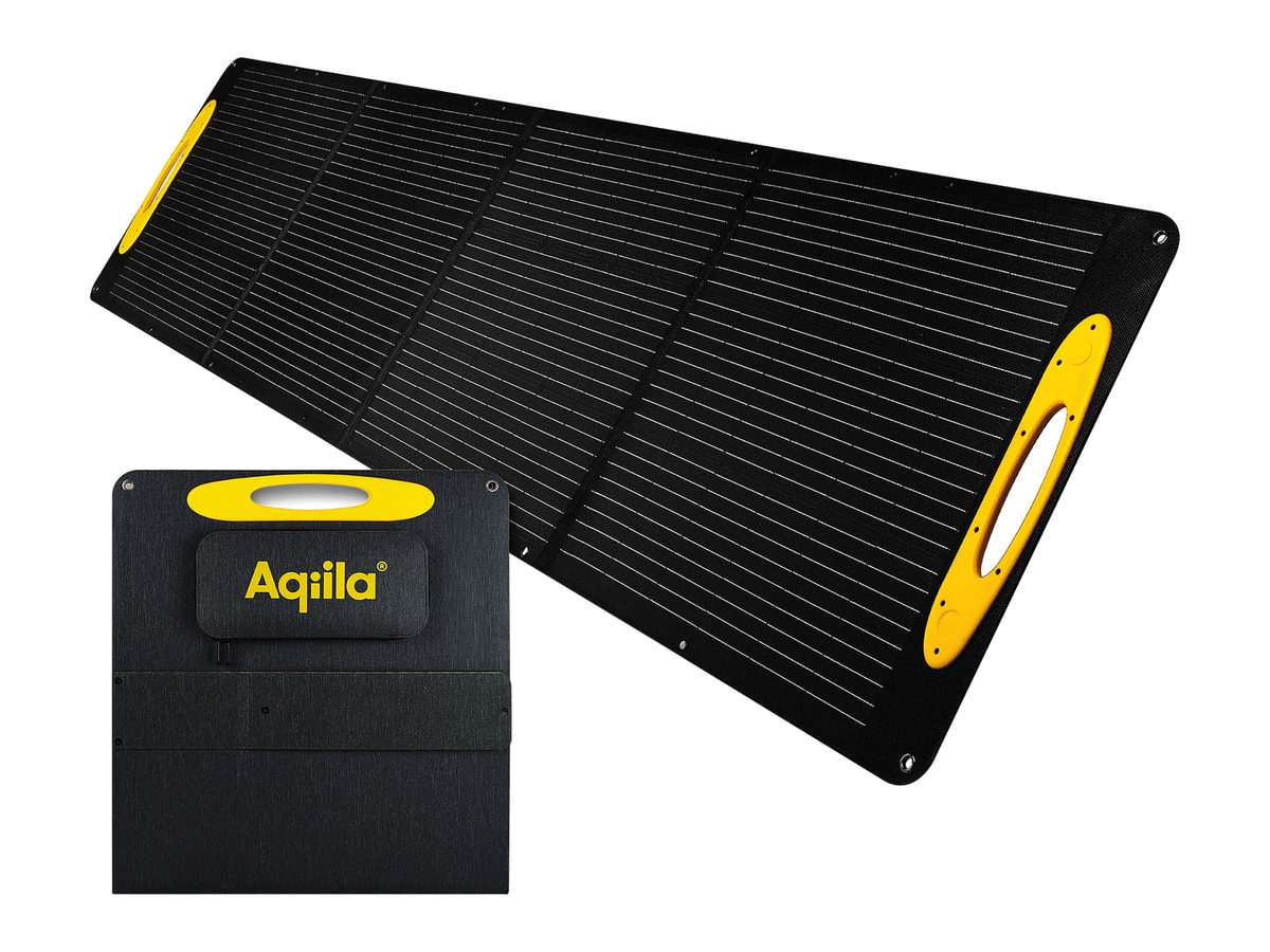 AQIILA Solarpanel Sunbird P200, 200 W, schwarz AQIILA Solarpanel Sunbird P200, 200 W, schwarz von AQIILA