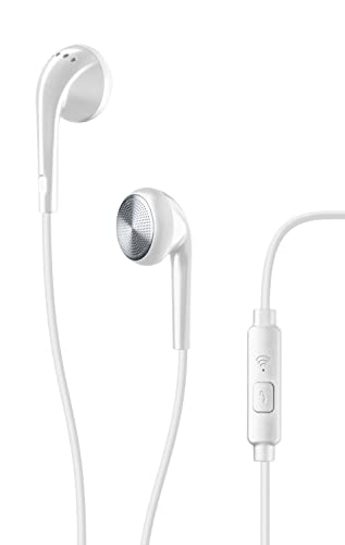 AQL Club Klassische Kopfhörer mit konischem Lautsprecher - Top Sound Streaming-Technologie für optimale Musikwiedergabe - Flachkabel ohne Kabelsalat - Soft-Touch-Material - Weiß AQL Club Klassische Kopfhörer mit konischem Lautsprecher - Top Sound Streaming-Technologie für optimale Musikwiedergabe - Flachkabel ohne Kabelsalat - Soft-Touch-Material - Weiß von AQL AUDIO QUALITY LAB