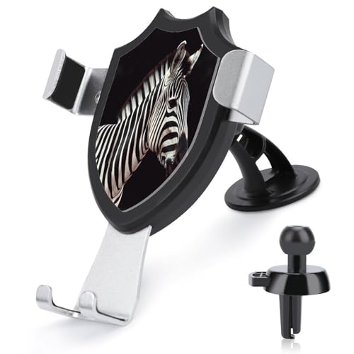 AQRJLPM Animal Zebra Handyhalterung fürs Auto, Freisprecheinrichtung für Armaturenbrett, Windschutzscheibe, Lüftungsschlitz, Metallhaken, Handy-Halterung für alle Smartphones und Automodelle AQRJLPM Animal Zebra Handyhalterung fürs Auto, Freisprecheinrichtung für Armaturenbrett, Windschutzscheibe, Lüftungsschlitz, Metallhaken, Handy-Halterung für alle Smartphones und Automodelle von AQRJLPM