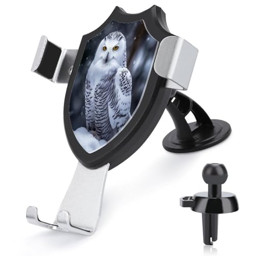 AQRJLPM Arctic Owl Handyhalterung fürs Auto, Freisprecheinrichtung für Armaturenbrett, Windschutzscheibe, Lüftungsschlitz, Metallhaken, Handy-Halterung für alle Smartphones und Automodelle AQRJLPM Arctic Owl Handyhalterung fürs Auto, Freisprecheinrichtung für Armaturenbrett, Windschutzscheibe, Lüftungsschlitz, Metallhaken, Handy-Halterung für alle Smartphones und Automodelle von AQRJLPM
