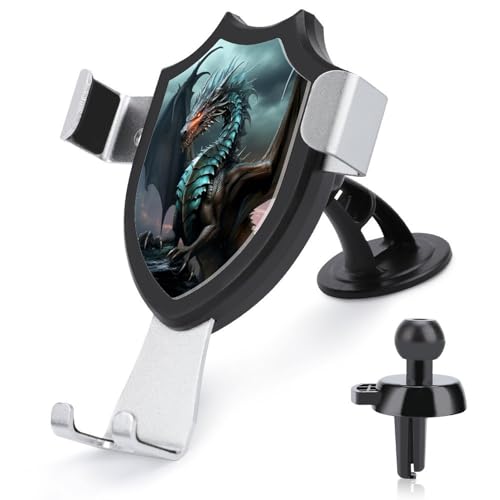 AQRJLPM Cool Dragon Handyhalterung fürs Auto, Freisprecheinrichtung für Armaturenbrett, Windschutzscheibe, Lüftungsschlitz, Metallhaken, Handy-Halterung für alle Smartphones und Automodelle AQRJLPM Cool Dragon Handyhalterung fürs Auto, Freisprecheinrichtung für Armaturenbrett, Windschutzscheibe, Lüftungsschlitz, Metallhaken, Handy-Halterung für alle Smartphones und Automodelle von AQRJLPM