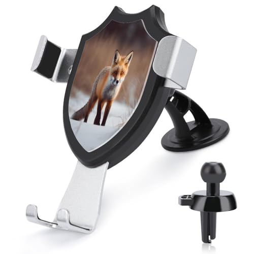 AQRJLPM Cute Fox Handyhalterung fürs Auto, Freisprecheinrichtung für Armaturenbrett, Windschutzscheibe, Lüftungsschlitz, Metallhaken, Handy-Halterung für alle Smartphones und Automodelle AQRJLPM Cute Fox Handyhalterung fürs Auto, Freisprecheinrichtung für Armaturenbrett, Windschutzscheibe, Lüftungsschlitz, Metallhaken, Handy-Halterung für alle Smartphones und Automodelle von AQRJLPM