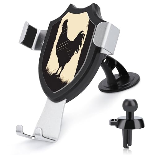 AQRJLPM Farmhouse Chicken Handyhalterung fürs Auto, Freisprecheinrichtung für Armaturenbrett, Windschutzscheibe, Lüftungsschlitz, Metallhaken, Handy-Halterung für alle Smartphones und Automodelle AQRJLPM Farmhouse Chicken Handyhalterung fürs Auto, Freisprecheinrichtung für Armaturenbrett, Windschutzscheibe, Lüftungsschlitz, Metallhaken, Handy-Halterung für alle Smartphones und Automodelle von AQRJLPM