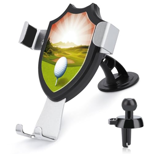 AQRJLPM Golf Sport Handyhalterung Auto Freisprecheinrichtung Halterungen für Armaturenbrett Windschutzscheibe Lüftungsschlitz Metallhaken Clip Handyhalterung für alle Smartphones und Automodelle AQRJLPM Golf Sport Handyhalterung Auto Freisprecheinrichtung Halterungen für Armaturenbrett Windschutzscheibe Lüftungsschlitz Metallhaken Clip Handyhalterung für alle Smartphones und Automodelle von AQRJLPM