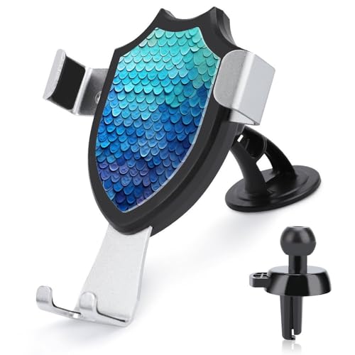AQRJLPM Handy-Halterung für Armaturenbrett, Windschutzscheibe, Lüftungsschlitz, Metallhaken, für alle Smartphones und Automodelle, Blau AQRJLPM Handy-Halterung für Armaturenbrett, Windschutzscheibe, Lüftungsschlitz, Metallhaken, für alle Smartphones und Automodelle, Blau von AQRJLPM