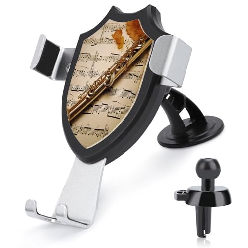 AQRJLPM Handyhalterung für Flöte, Musik, Freisprecheinrichtung, Halterung für Armaturenbrett, Windschutzscheibe, Lüftungsschlitz, Metallhaken, Handy-Halterung für alle Smartphones und Automodelle AQRJLPM Handyhalterung für Flöte, Musik, Freisprecheinrichtung, Halterung für Armaturenbrett, Windschutzscheibe, Lüftungsschlitz, Metallhaken, Handy-Halterung für alle Smartphones und Automodelle von AQRJLPM