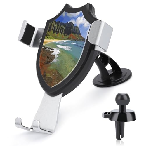 AQRJLPM Kauai Hawaii Seashore Handyhalterung Auto Freisprecheinrichtung Halterungen für Armaturenbrett Windschutzscheibe Lüftungsschlitz Metallhaken Clip Handyhalterung für alle Smartphones AQRJLPM Kauai Hawaii Seashore Handyhalterung Auto Freisprecheinrichtung Halterungen für Armaturenbrett Windschutzscheibe Lüftungsschlitz Metallhaken Clip Handyhalterung für alle Smartphones von AQRJLPM