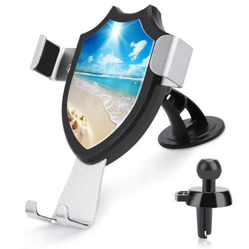 AQRJLPM Summer Beach Handyhalterung fürs Auto, Freisprecheinrichtung für Armaturenbrett, Windschutzscheibe, Lüftungsschlitz, Metallhaken, Handy-Halterung für alle Smartphones und Automodelle AQRJLPM Summer Beach Handyhalterung fürs Auto, Freisprecheinrichtung für Armaturenbrett, Windschutzscheibe, Lüftungsschlitz, Metallhaken, Handy-Halterung für alle Smartphones und Automodelle von AQRJLPM