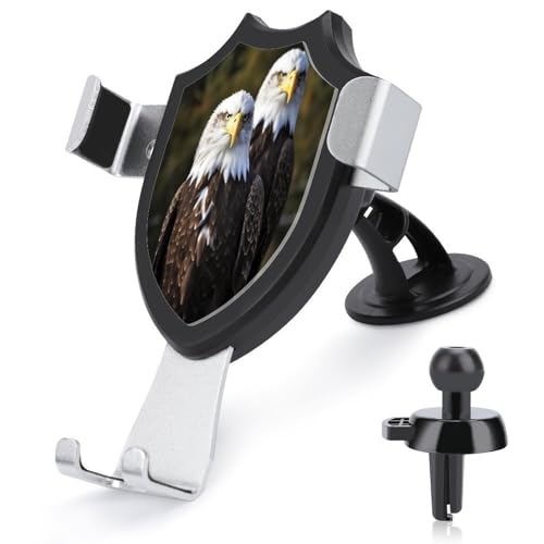 AQRJLPM White Head Eagle Handyhalterung fürs Auto, Freisprecheinrichtung für Armaturenbrett, Windschutzscheibe, Lüftungsschlitz, Metallhaken, Handy-Halterung für alle Smartphones und Automodelle AQRJLPM White Head Eagle Handyhalterung fürs Auto, Freisprecheinrichtung für Armaturenbrett, Windschutzscheibe, Lüftungsschlitz, Metallhaken, Handy-Halterung für alle Smartphones und Automodelle von AQRJLPM