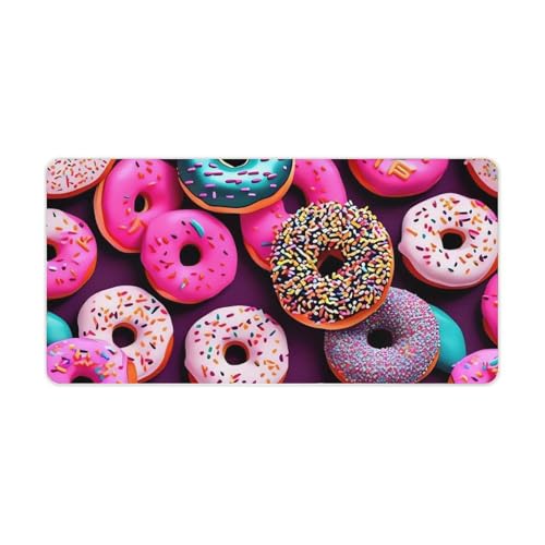 Donut-Mauspad, groß, rutschfest, Schreibtischunterlage, große Computer- und Laptop-Matte, Laptop-Schutz, Schreibblöcke für Büro, Zuhause, 30,5 x 61 cm Donut-Mauspad, groß, rutschfest, Schreibtischunterlage, große Computer- und Laptop-Matte, Laptop-Schutz, Schreibblöcke für Büro, Zuhause, 30,5 x 61 cm von AQRJLPM