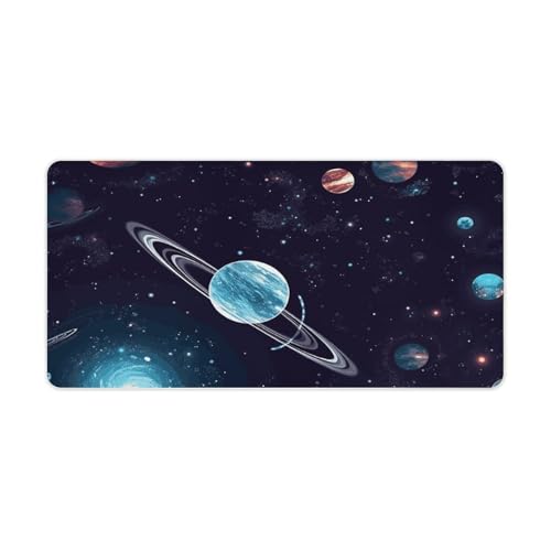 Galaxy Decor Mauspad, groß, rutschfest, Schreibtischunterlage, große Computer- und Laptop-Matte, Laptop-Schutz, Schreibblöcke für Büro, Zuhause, 30,5 x 61 cm Galaxy Decor Mauspad, groß, rutschfest, Schreibtischunterlage, große Computer- und Laptop-Matte, Laptop-Schutz, Schreibblöcke für Büro, Zuhause, 30,5 x 61 cm von AQRJLPM