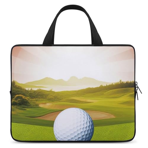 Golf-Sport-Laptop-Tasche, strapazierfähig, wasserabweisend, Notebook-Tasche für Computer oder Tablet Golf-Sport-Laptop-Tasche, strapazierfähig, wasserabweisend, Notebook-Tasche für Computer oder Tablet von AQRJLPM