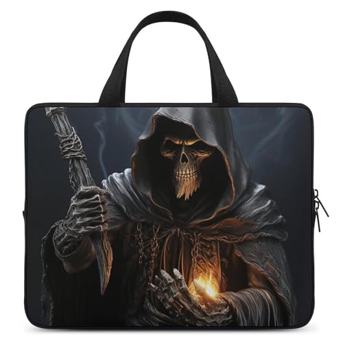 Grim-Reaper Laptoptasche, strapazierfähig, wasserabweisend, Notebook-Tasche für Computer oder Tablet Grim-Reaper Laptoptasche, strapazierfähig, wasserabweisend, Notebook-Tasche für Computer oder Tablet von AQRJLPM