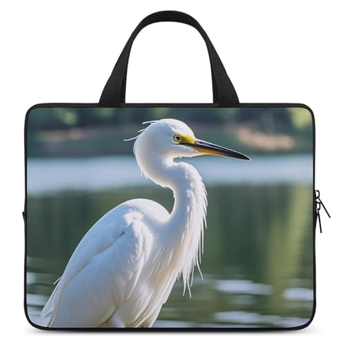 Heron Laptoptasche, strapazierfähig, wasserabweisend, Notebook-Tasche für Computer oder Tablet Heron Laptoptasche, strapazierfähig, wasserabweisend, Notebook-Tasche für Computer oder Tablet von AQRJLPM