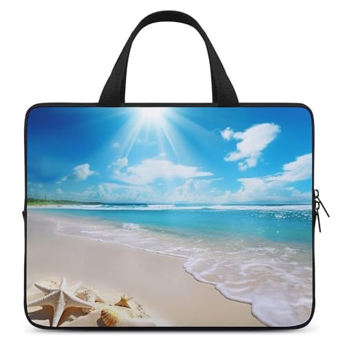 Laptoptasche für den Sommer, Strand, langlebig, wasserabweisend, Notebook-Tasche für Computer oder Tablet Laptoptasche für den Sommer, Strand, langlebig, wasserabweisend, Notebook-Tasche für Computer oder Tablet von AQRJLPM
