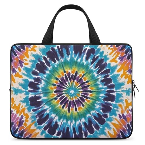 Laptoptasche mit Batikmuster, strapazierfähig, wasserabweisend, Notebook-Tasche für Computer oder Tablet Laptoptasche mit Batikmuster, strapazierfähig, wasserabweisend, Notebook-Tasche für Computer oder Tablet von AQRJLPM