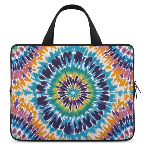 Laptoptasche mit Batikmuster, strapazierfähig, wasserabweisend, Notebook-Tasche für Computer oder Tablet Laptoptasche mit Batikmuster, strapazierfähig, wasserabweisend, Notebook-Tasche für Computer oder Tablet von AQRJLPM
