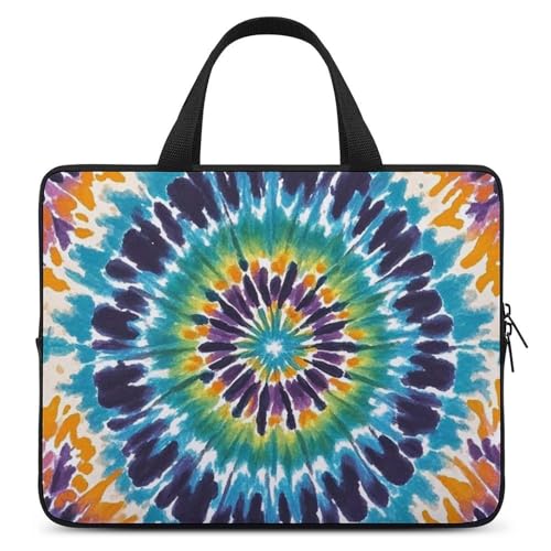 Laptoptasche mit Batikmuster, strapazierfähig, wasserabweisend, Notebook-Tasche für Computer oder Tablet Laptoptasche mit Batikmuster, strapazierfähig, wasserabweisend, Notebook-Tasche für Computer oder Tablet von AQRJLPM