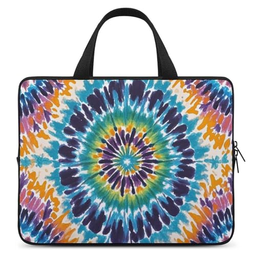 Laptoptasche mit Batikmuster, strapazierfähig, wasserabweisend, Notebook-Tasche für Computer oder Tablet Laptoptasche mit Batikmuster, strapazierfähig, wasserabweisend, Notebook-Tasche für Computer oder Tablet von AQRJLPM