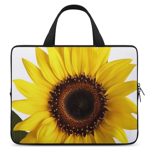 Laptoptasche mit Sonnenblumen-Motiv, strapazierfähig, wasserabweisend, Notebook-Tasche für Computer oder Tablet Laptoptasche mit Sonnenblumen-Motiv, strapazierfähig, wasserabweisend, Notebook-Tasche für Computer oder Tablet von AQRJLPM