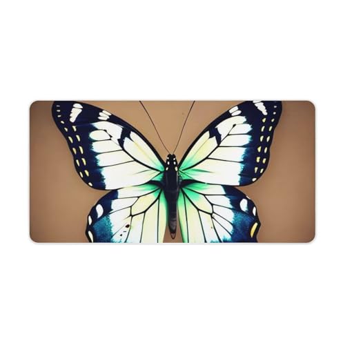 Mauspad, niedlicher kleiner Schmetterling, groß, rutschfest, für Büro, Schreibtisch, große Computer- und Laptop-Matte, Laptop-Schutz, Schreibblöcke für Büro, Zuhause, 30,5 x 61 cm Mauspad, niedlicher kleiner Schmetterling, groß, rutschfest, für Büro, Schreibtisch, große Computer- und Laptop-Matte, Laptop-Schutz, Schreibblöcke für Büro, Zuhause, 30,5 x 61 cm von AQRJLPM