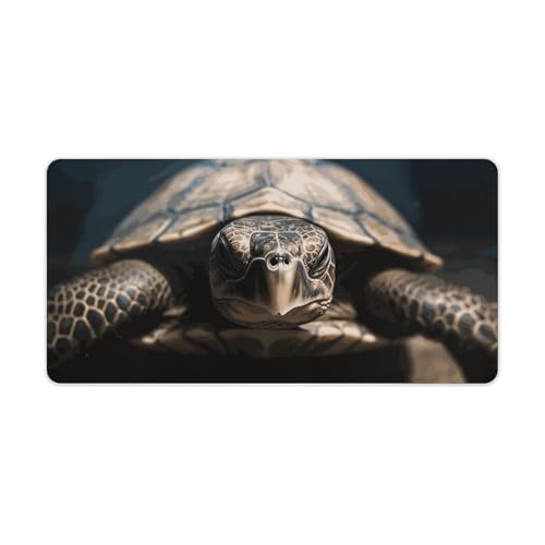 Mauspad mit Tierschildkröte, groß, rutschfest, für Büro, Schreibtisch, große Computer- und Laptop-Matte, Laptop-Schutz, Schreibblöcke für Büro, Zuhause, 30,5 x 61 cm Mauspad mit Tierschildkröte, groß, rutschfest, für Büro, Schreibtisch, große Computer- und Laptop-Matte, Laptop-Schutz, Schreibblöcke für Büro, Zuhause, 30,5 x 61 cm von AQRJLPM