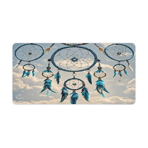Native Traumfänger-Mauspad, groß, rutschfest, für Büro, Schreibtisch, große Computer- und Laptop-Matte, Laptop-Schutz, Schreibblöcke für Büro, Zuhause, 30,5 x 61 cm Native Traumfänger-Mauspad, groß, rutschfest, für Büro, Schreibtisch, große Computer- und Laptop-Matte, Laptop-Schutz, Schreibblöcke für Büro, Zuhause, 30,5 x 61 cm von AQRJLPM
