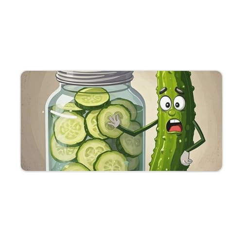 Niedliches Kimchi-Mauspad, groß, rutschfest, Schreibtischunterlage, große Computer- und Laptop-Matte, Laptop-Schutz, Schreibblöcke für Büro, Zuhause, 30,5 x 61 cm Niedliches Kimchi-Mauspad, groß, rutschfest, Schreibtischunterlage, große Computer- und Laptop-Matte, Laptop-Schutz, Schreibblöcke für Büro, Zuhause, 30,5 x 61 cm von AQRJLPM