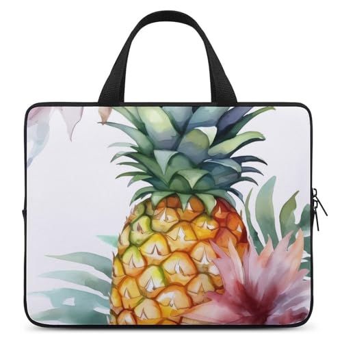 Tropische Ananas-Laptop-Tasche, strapazierfähig, wasserabweisend, Notebook-Tasche für Computer oder Tablet Tropische Ananas-Laptop-Tasche, strapazierfähig, wasserabweisend, Notebook-Tasche für Computer oder Tablet von AQRJLPM