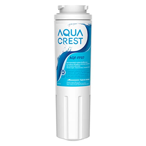 AQUACREST UKF8001 Kühlschrank Wasserfilter, Kompatibel mit UKF8001, UKF8001AXX, UKF8001P, UKF9001, PuriClean II, Whirlpool 4396395, 469006, FILTER 4, Sears9006, 46-9006 (1) von AQUA CREST