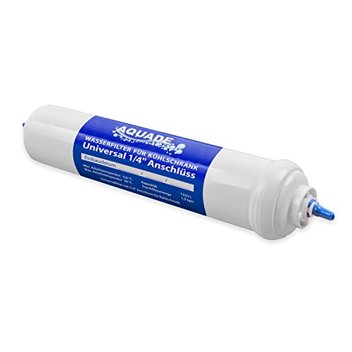 AQUADE Wasserfilter Filter Side-by-Side Kühlschrank Kühlschrankfilter für 1/4" Schlauchanschluss Länge: 28cm AQUADE Wasserfilter Filter Side-by-Side Kühlschrank Kühlschrankfilter für 1/4" Schlauchanschluss Länge: 28cm von AQUADE