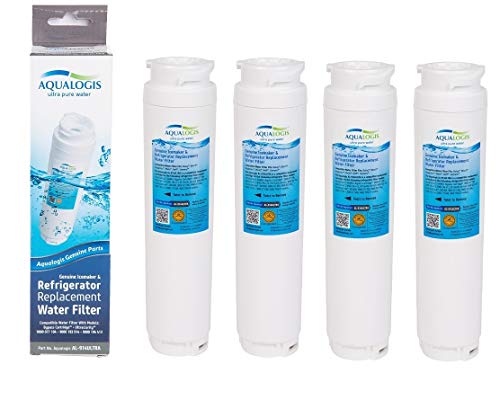 Aqualogis Kompatibel Wasserfilter für Kühlschrank mit Bosch, Siemens, Ultra Clarity 00740560/740560 / 644845, 9000194412, (4 Stück) von Aqualogis