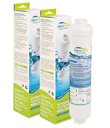 Aqualogis Kühlschrank Wasserfilter für Samsung DA29-10105J HAFEX/EXP WSF-100 Aqua-Pure Plus (2 Stück) von AQUALOGIS ultra pure water