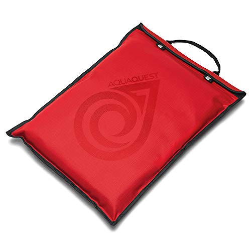 Aqua Quest Storm-Laptoptasche - 100% wasserdicht, leicht, langlebig; gepolsterte Tasche - Schutztasche für Computer - 15” - Rot von AQUAQUEST