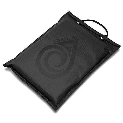 Aqua Quest Storm-Laptoptasche - 100% wasserdicht, leicht, langlebig; gepolsterte Tasche - Schutztasche für Computer - 17” - Schwarz von AQUAQUEST