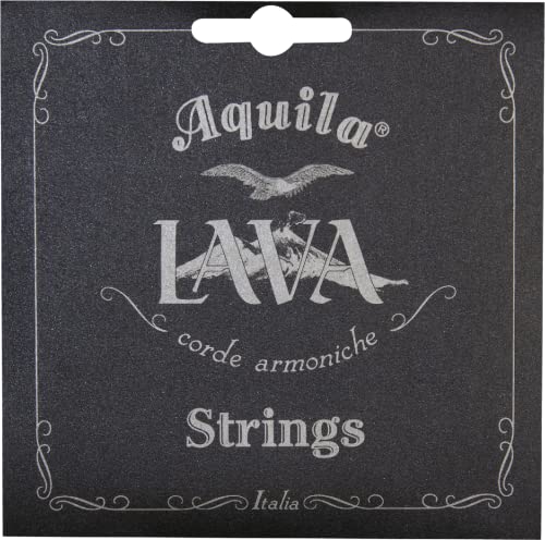 Aquila AQ U LS 111U Lava Series Ukulele Set (GCEA Soprano, low-G) von AQUILA CORDE ARMONICHE